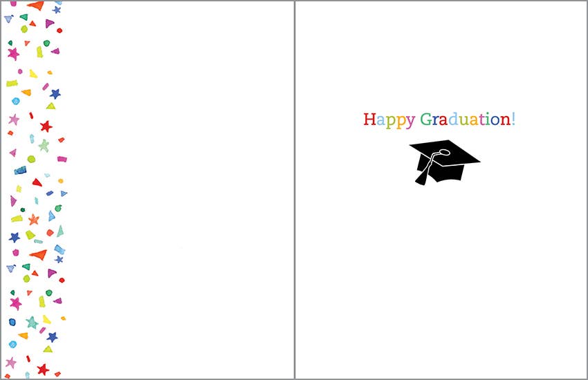 Graduation Greeting Card - You Did It!