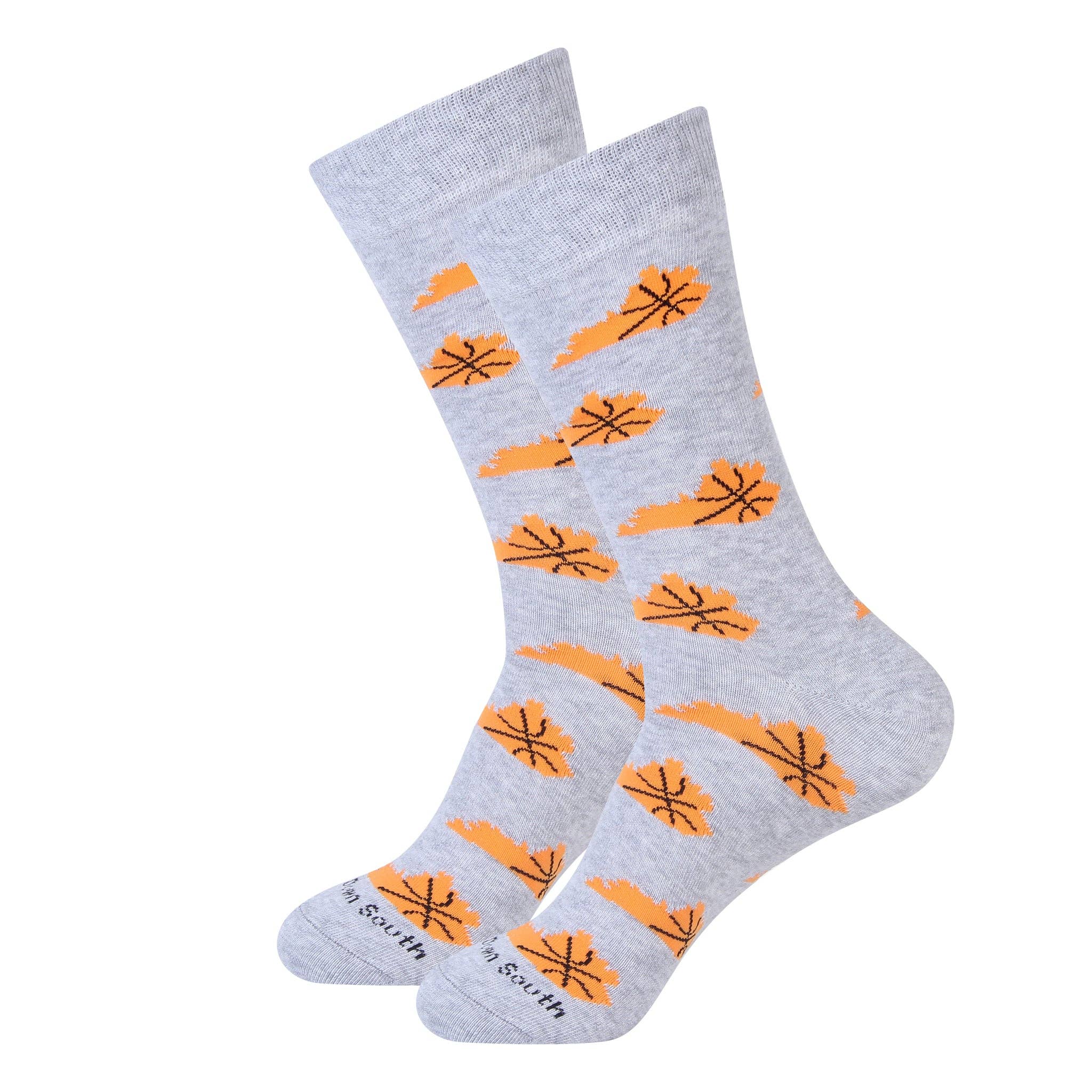 Barrel Down South Kentucky Shape Basketball Socks