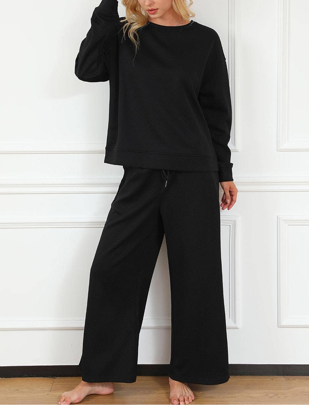 Janna Ultra Loose Textured 2pcs Set