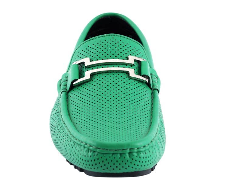 Harry2 Slip-On Moccasin Loafer - Green
