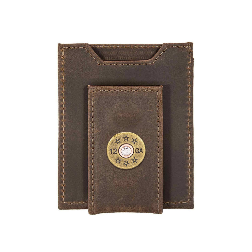 Shotshell Magnetic Leather Slim Wallet