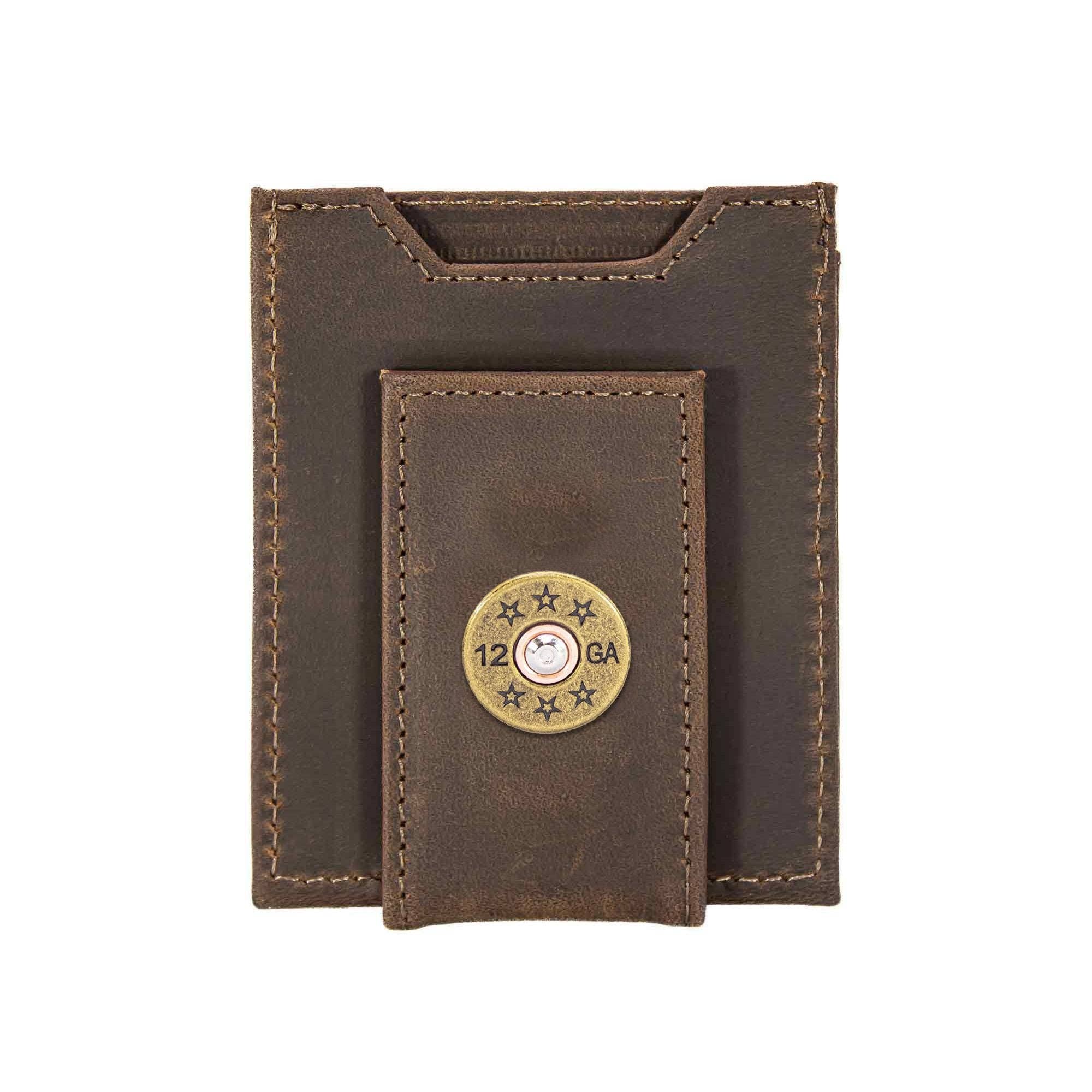 Shotshell Magnetic Leather Slim Wallet