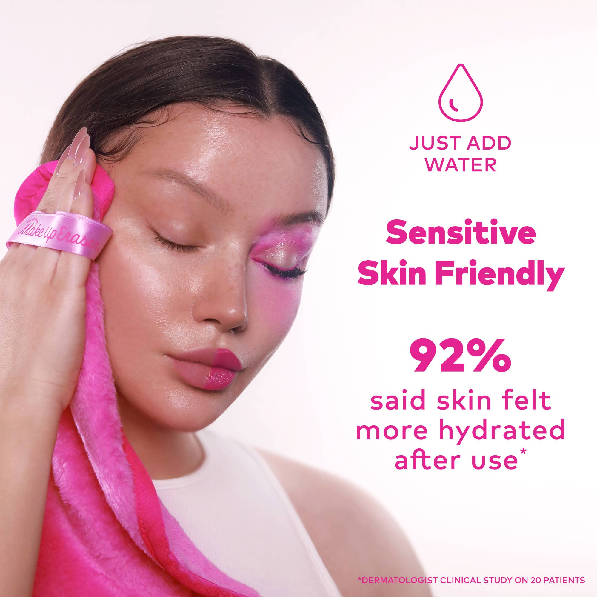 Original Pink MakeUp Eraser PRO | Best Seller