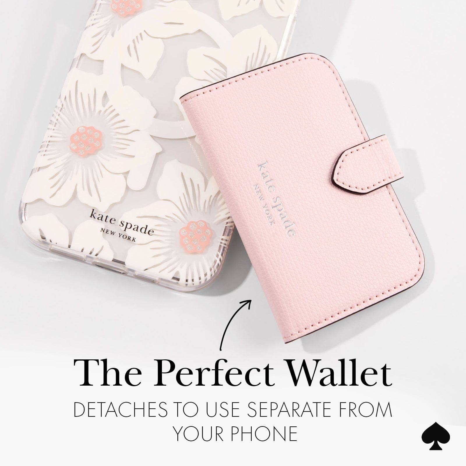 Kate Spade New York Morgan MagSafe Wallet Chalk Pink