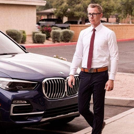 Hustle Performance Dress Shirt - White Long Sleeve