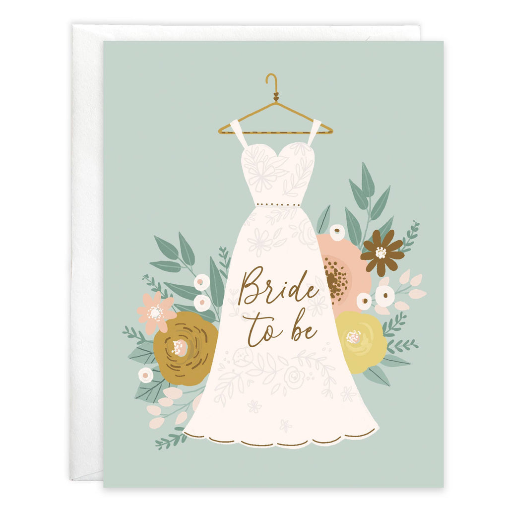 Wedding Greeting Card - Wedding Dress