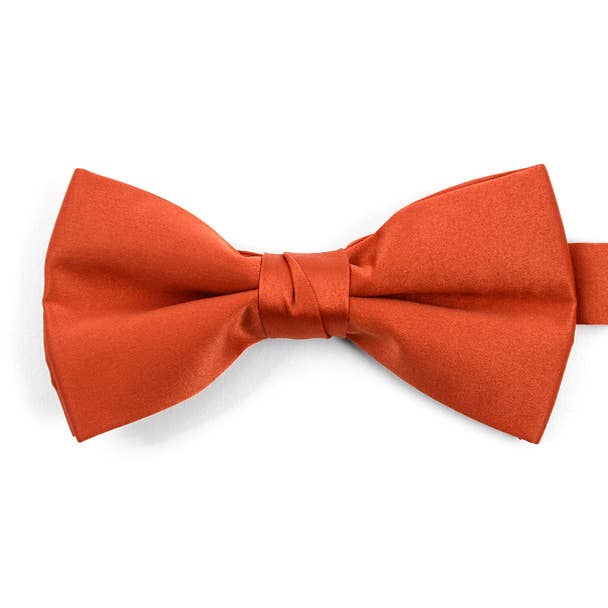 Men's 2.5" Satin Banded Bow Ties