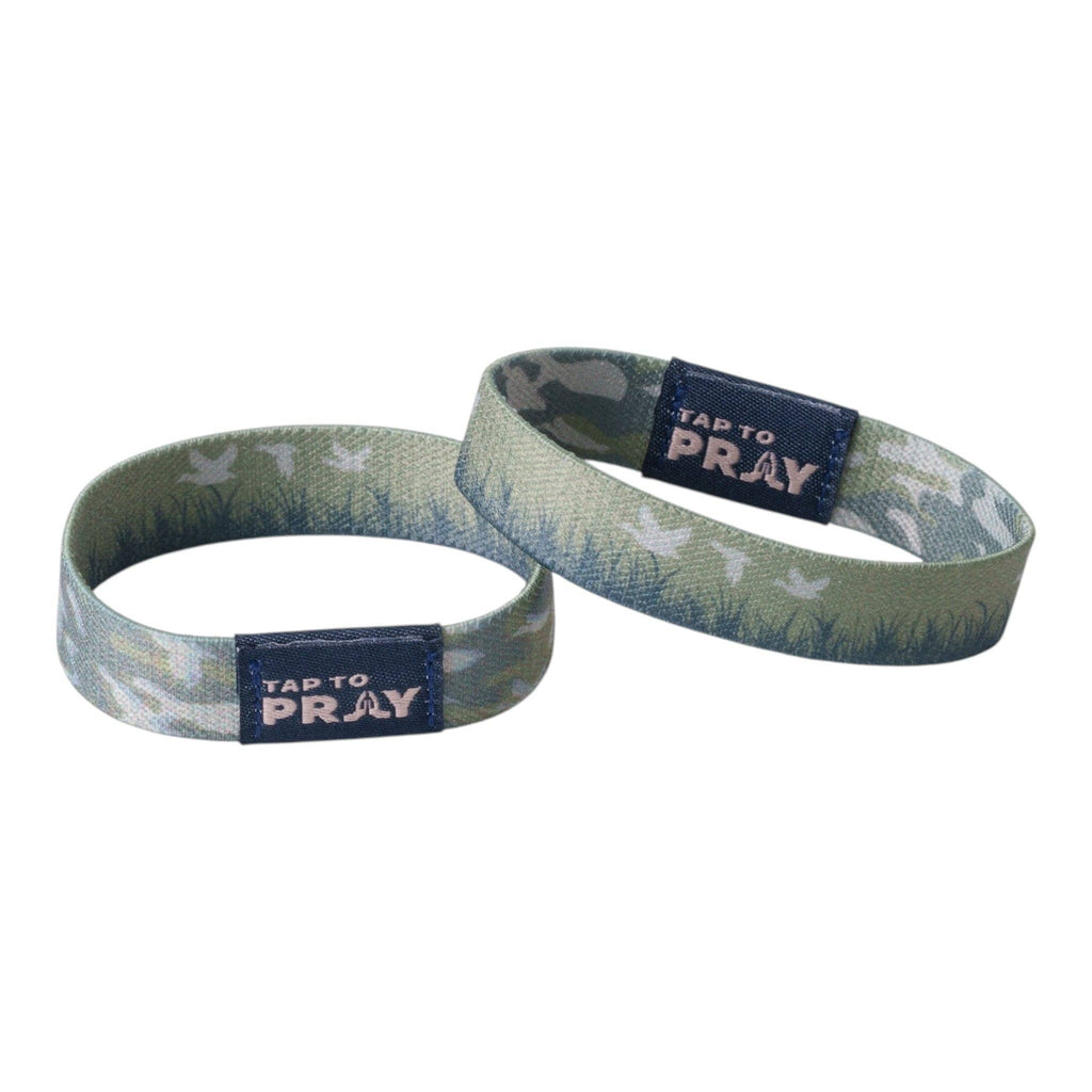 Tap To Pray® Wristband – Waterfowl - Large