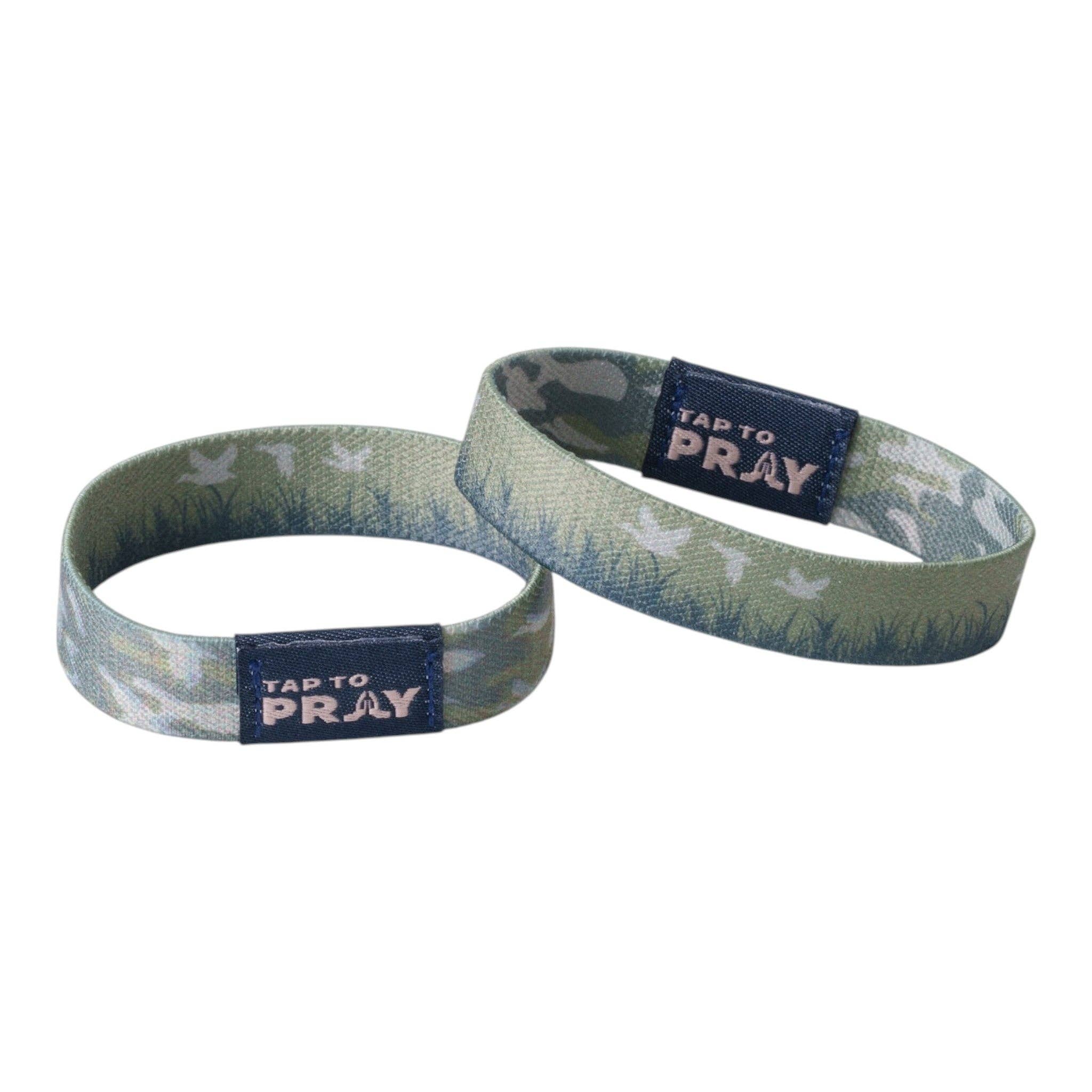 Tap To Pray® Wristband – Waterfowl - Large