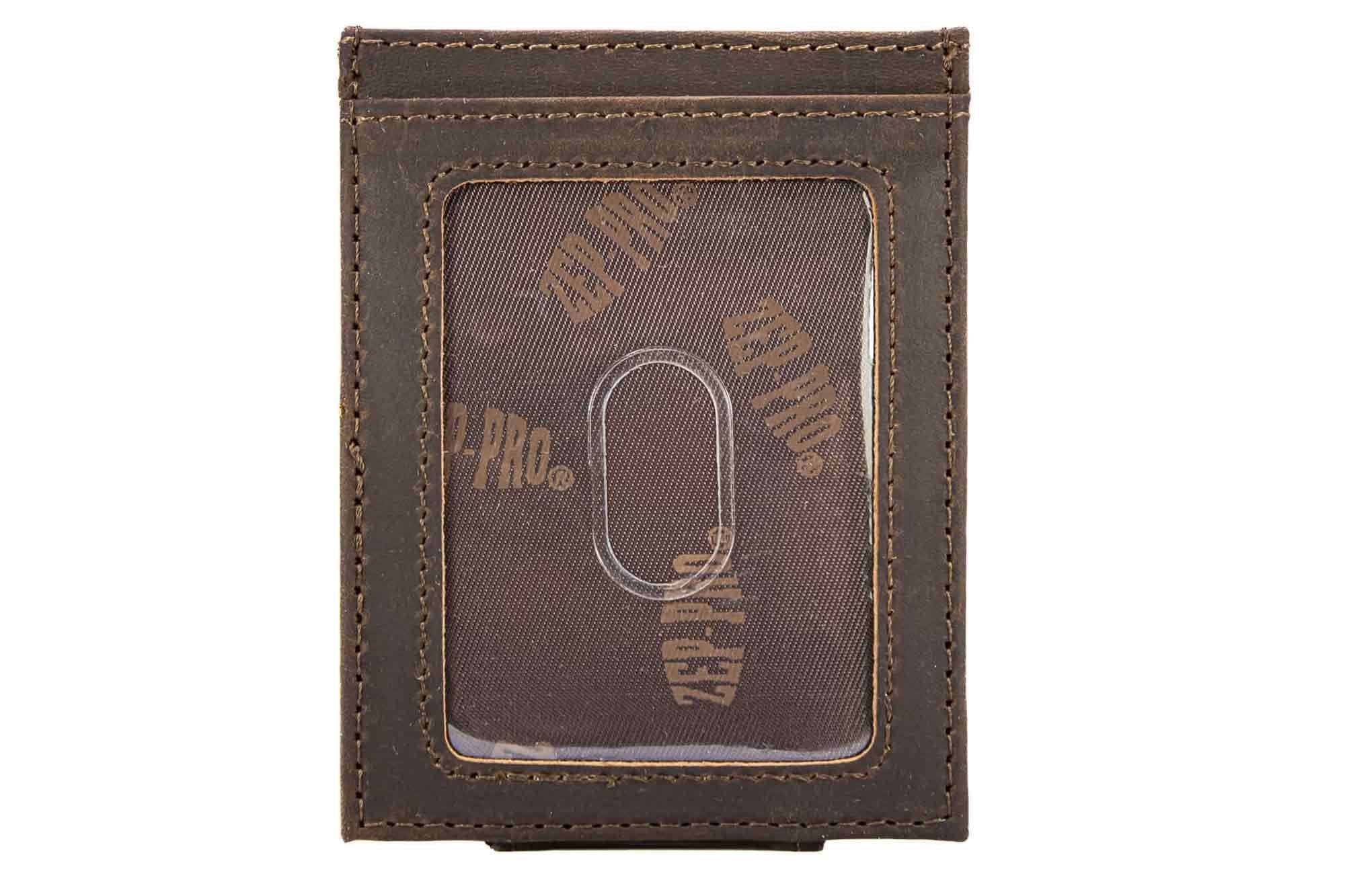 Kentucky Wildcats  Magnetic Front Pocket Leather Wallet.