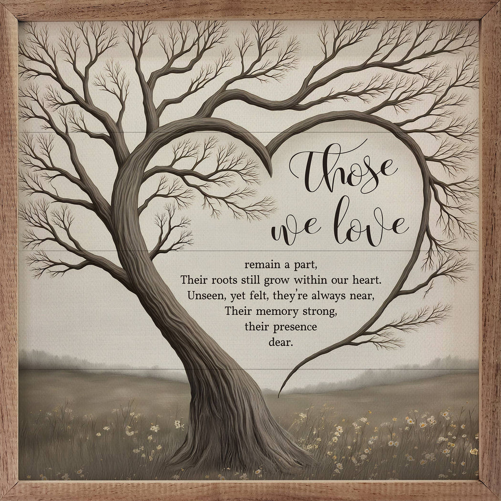 Those We Love Heart Tree