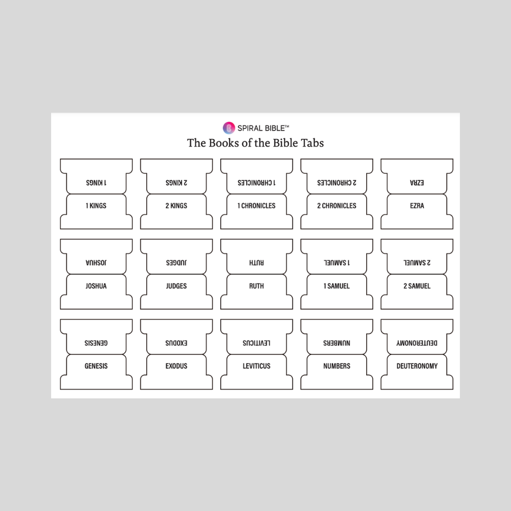 Spiral Bible™ Tabs