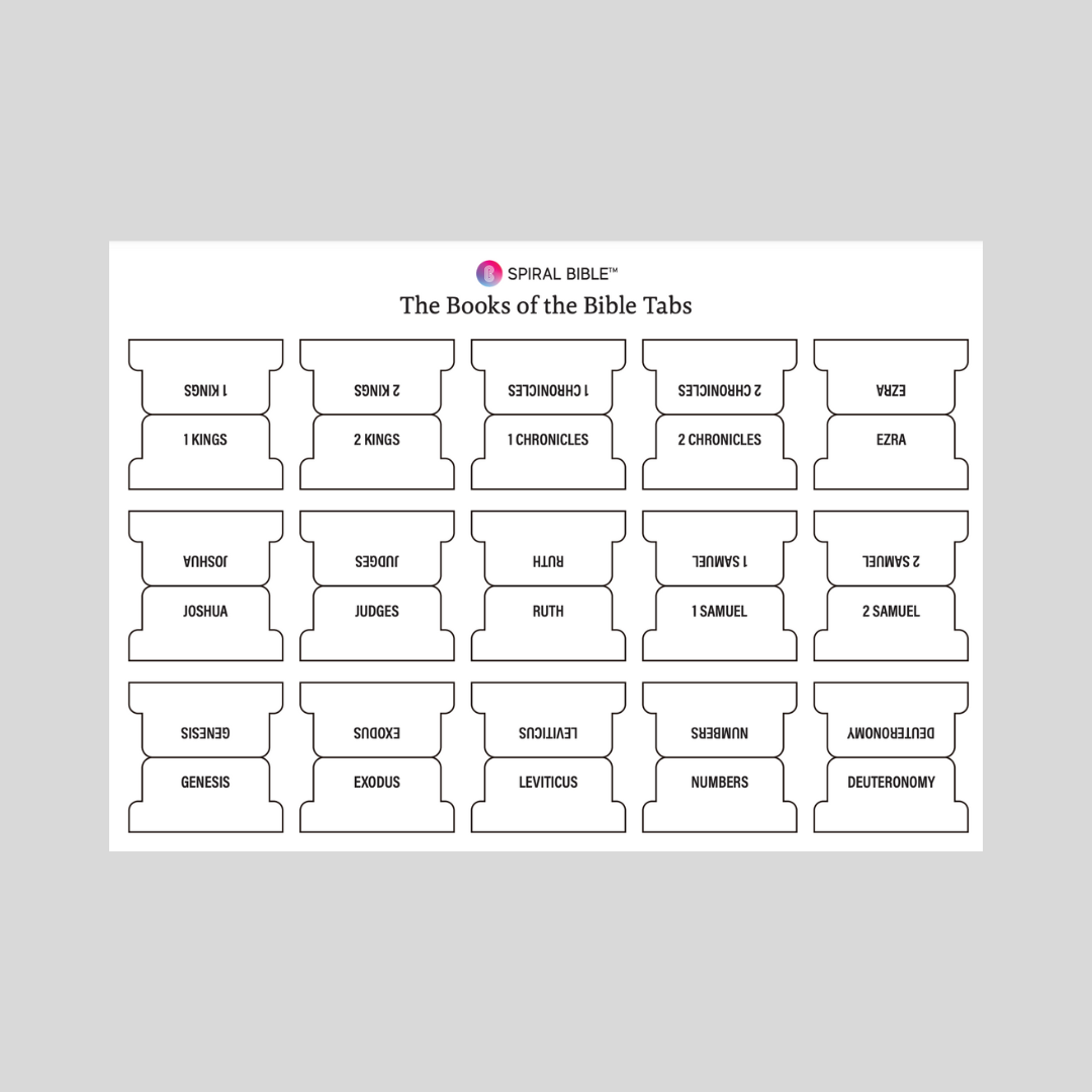 Spiral Bible™ Tabs