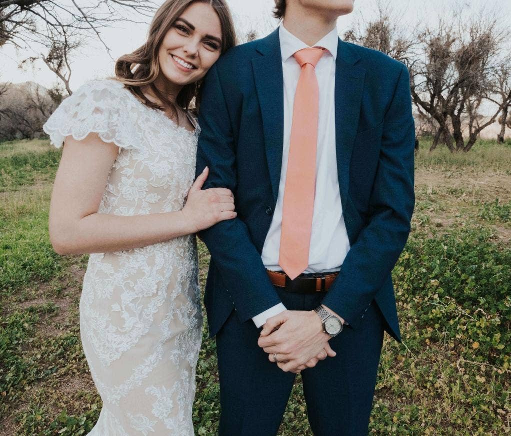 Peachtree - Light Peach Tie