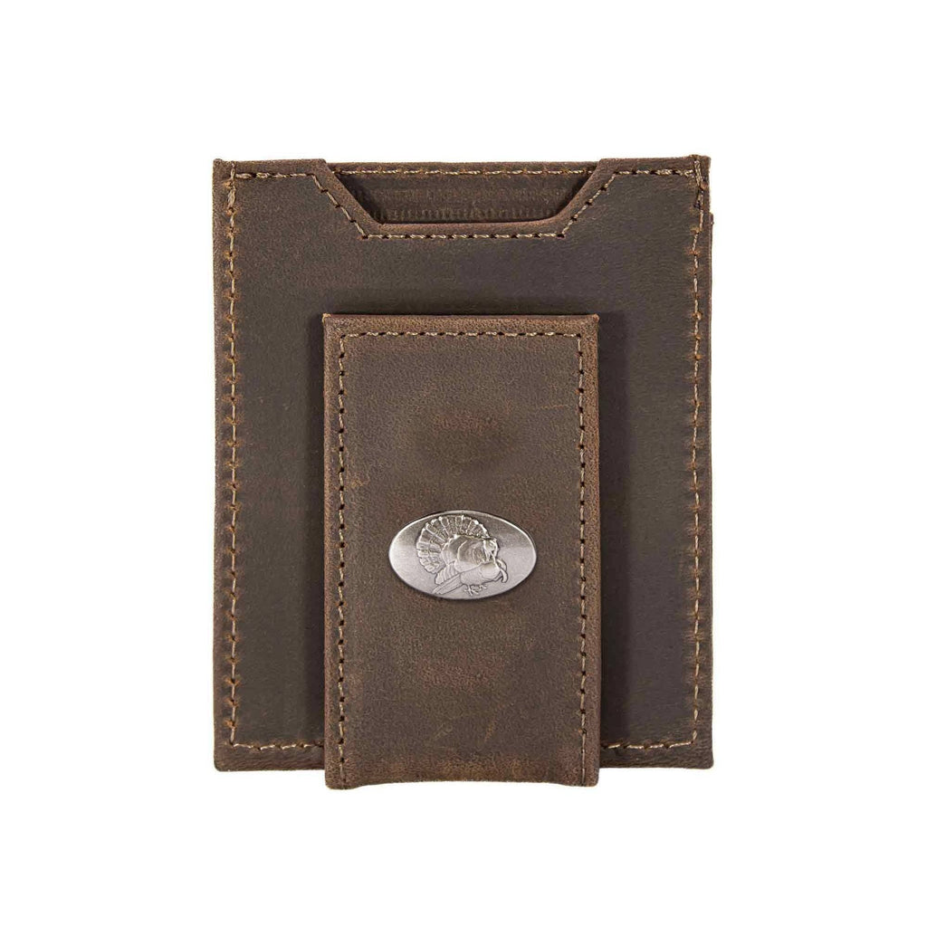 Turkey Magnetic Leather Slim Wallet