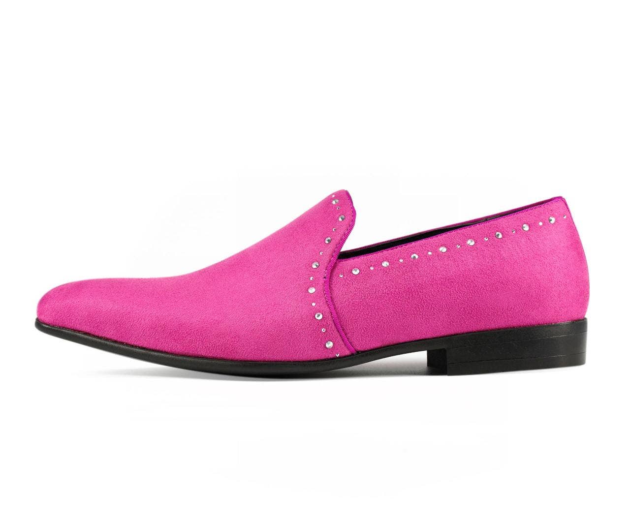 Francis Slip-On Dress Loafer - Fuschia