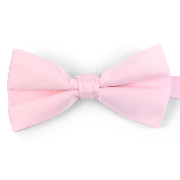 Men's 2.5" Satin Banded Bow Ties