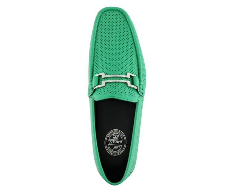 Harry2 Slip-On Moccasin Loafer - Green