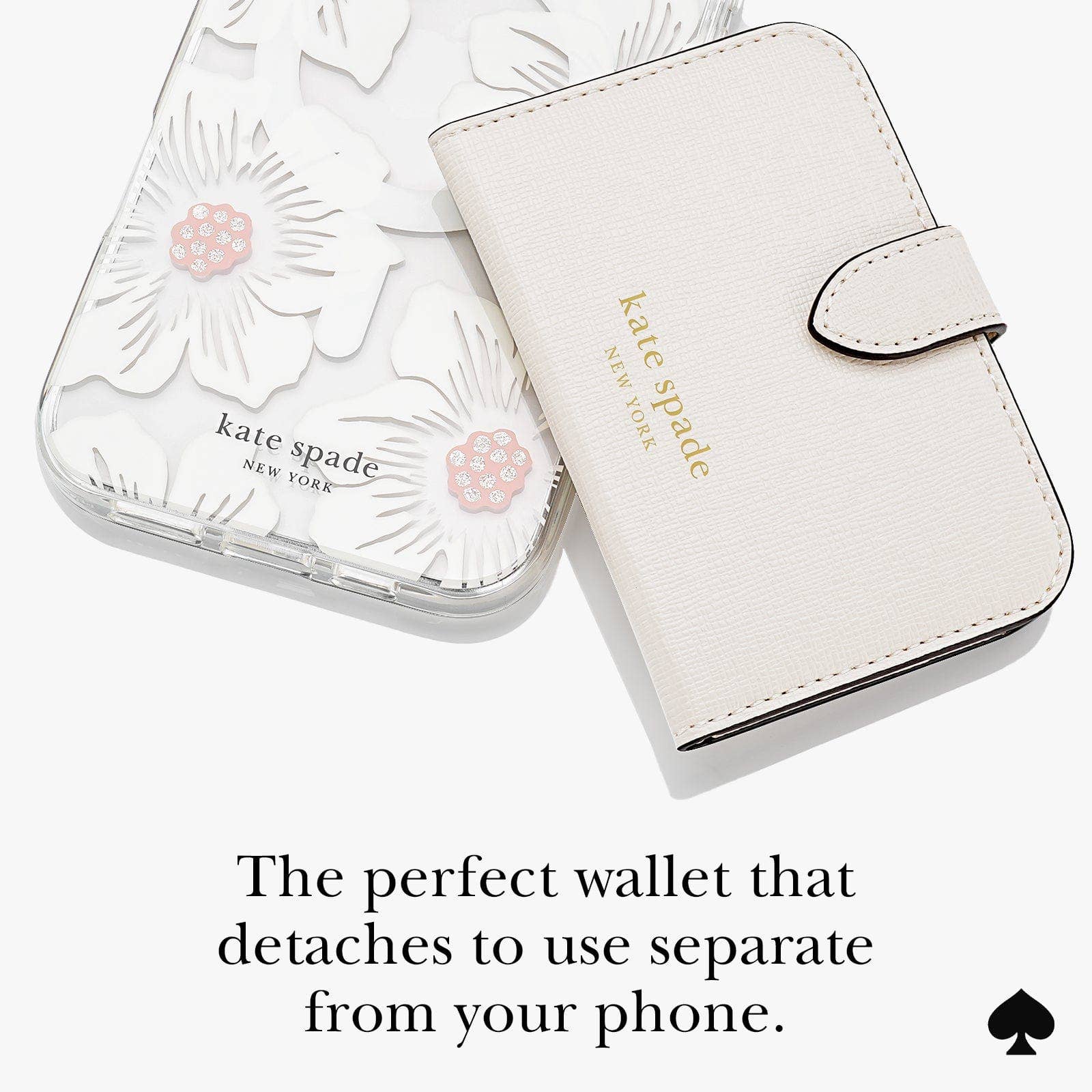 Kate Spade New York Morgan MagSafe Wallet Cream