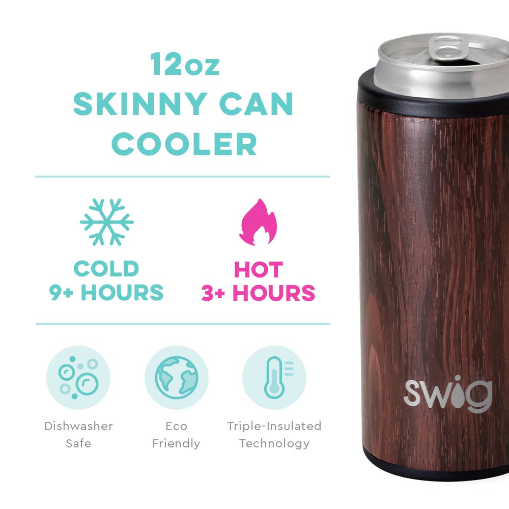 Swig Bourbon Barrel Skinny Can Cooler (12oz)